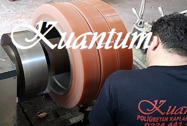 vulkollan poliüretan tekerlek kaplama